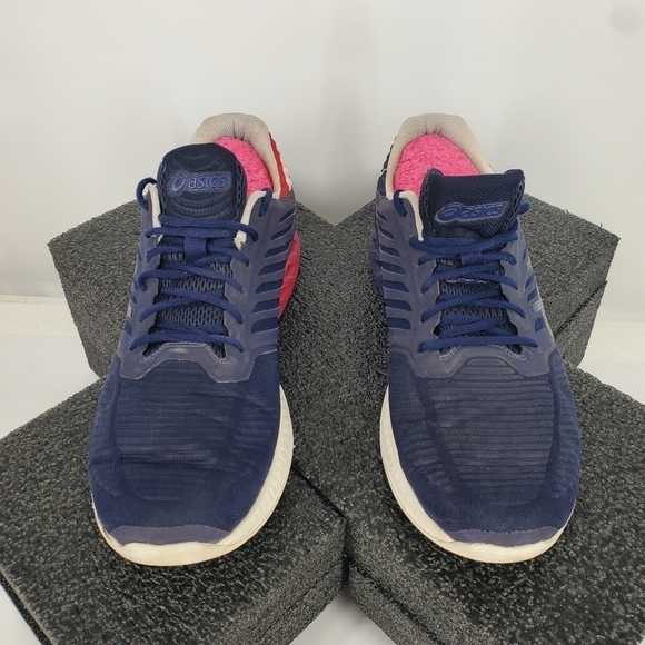 Asics Shoe Men's 12 FuzeX Patriotic USA Flag Running Sneakers T6K0N - Picture 9 of 10